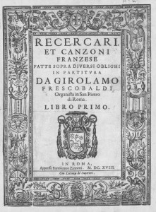 RIcercari e Canzoni